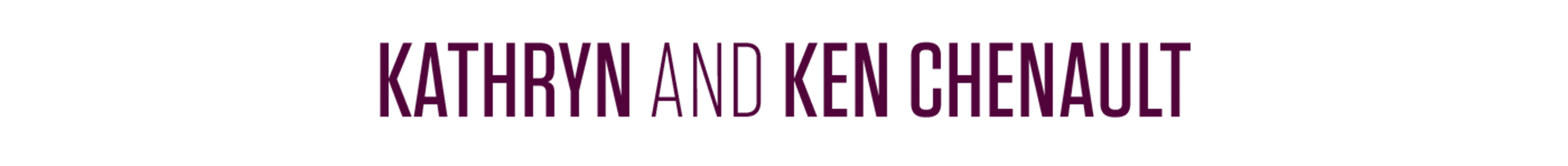 Katheryn and Ken Chenault